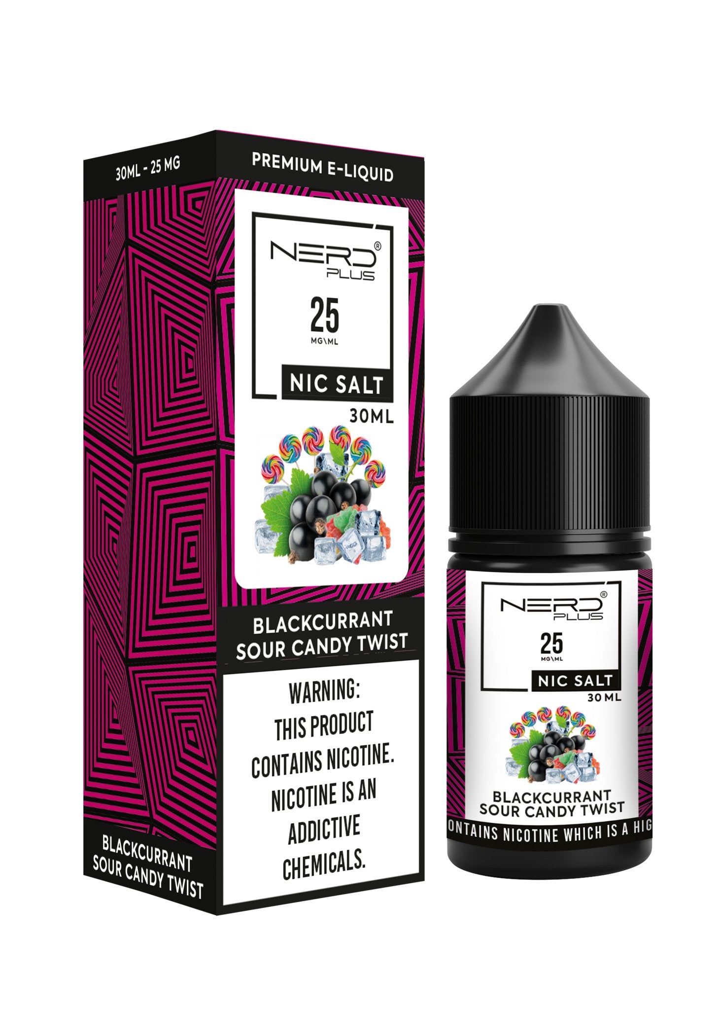 Nerd Plus Salt Nic 30ml E-Liquid Nerd Plus Salt Nic 30ml E-Liquid