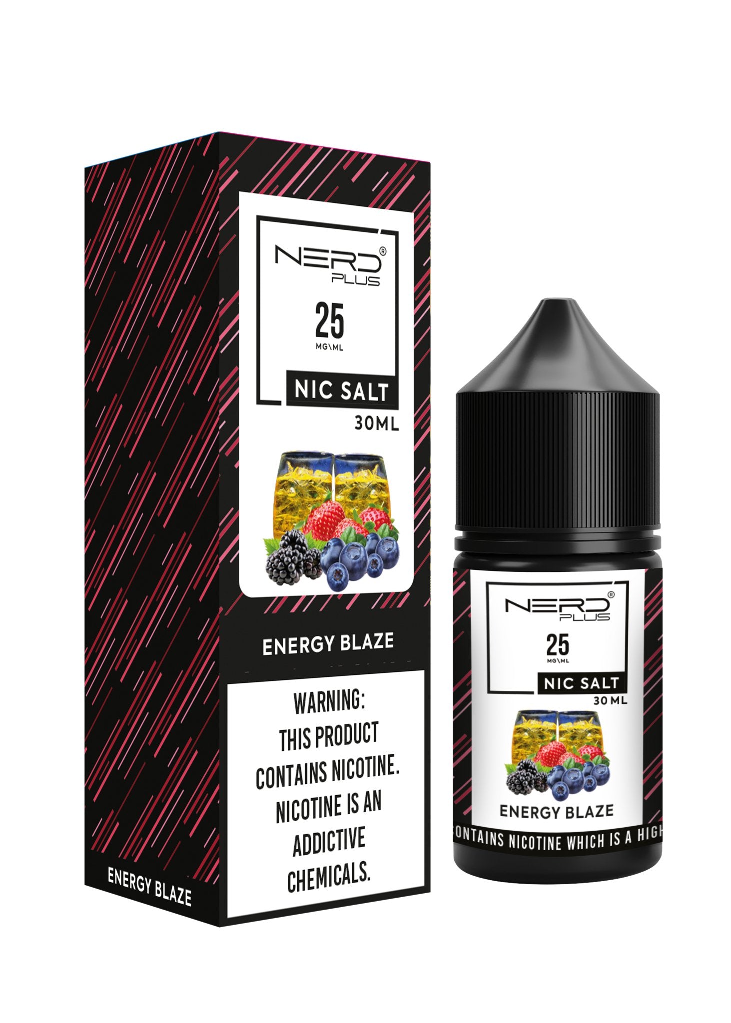 Nerd Plus Salt Nic 30ml E-Liquid Nerd Plus Salt Nic 30ml E-Liquid