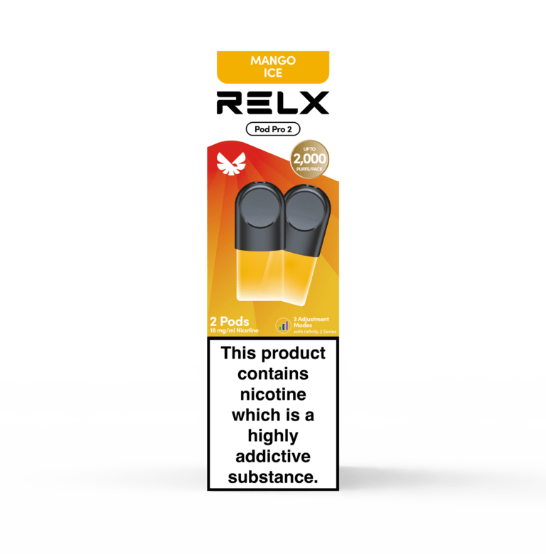 RELX Infinity Pod Pro 2 Pre - filled Pods - 18mg