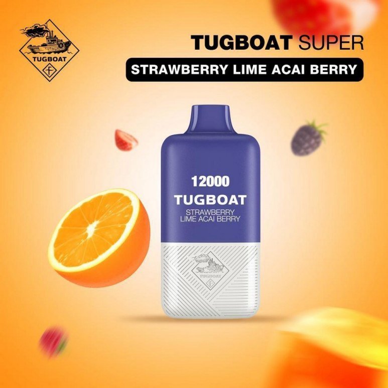 Tugboat Super 12000 Puffs Disposable Vape Device - VapeBoo
