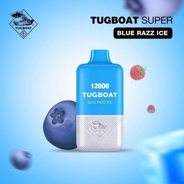 Tugboat Super 12000 Puffs Disposable Vape Device - VapeBoo