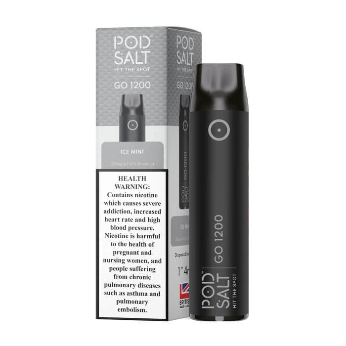 Pod Salt Go 1200 Puffs Disposable Vape Device - VapeBoo