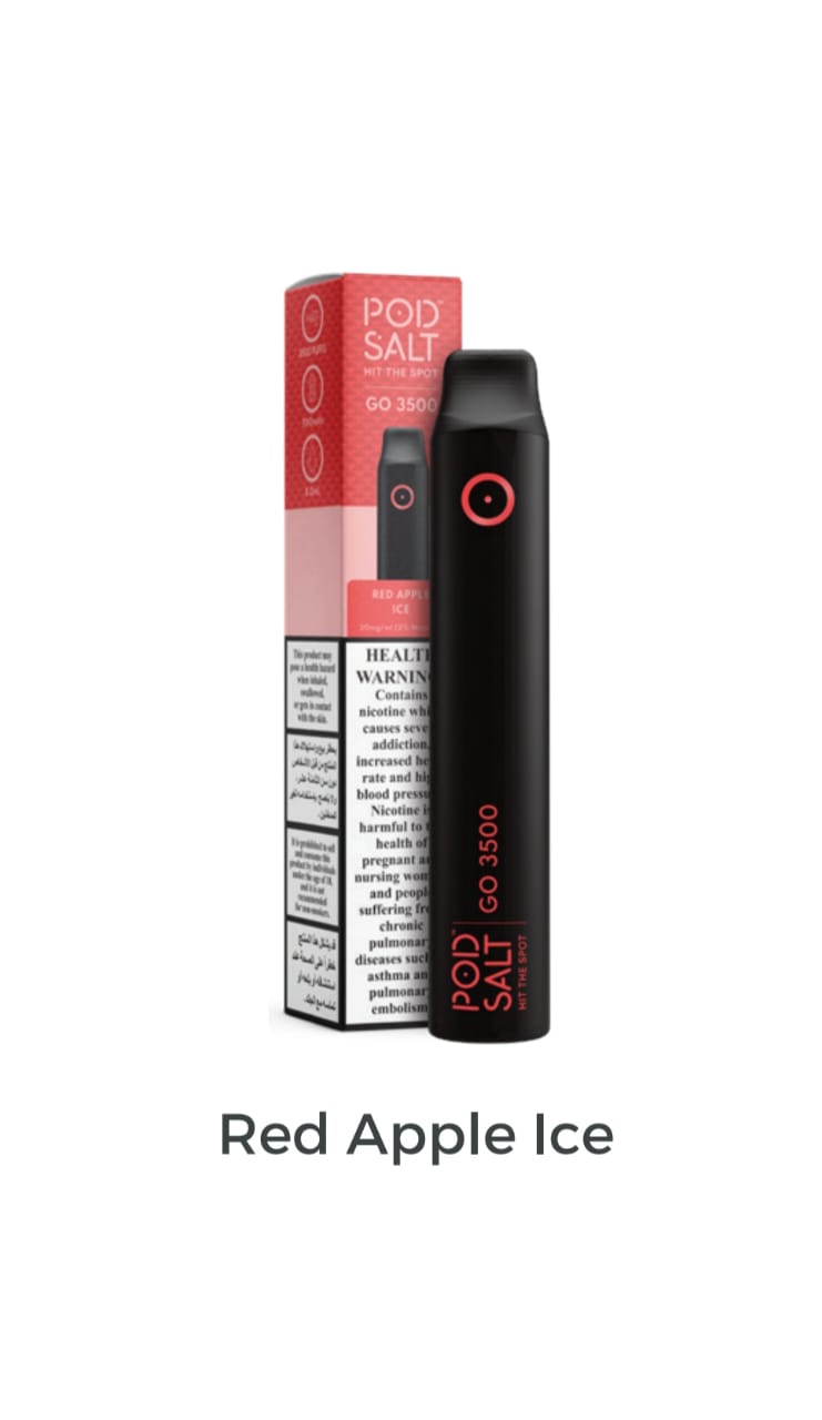 Pod Salt Go 3500 Puffs Disposable Vape Device Pod Salt Go 3500 Puffs Disposable Vape Device