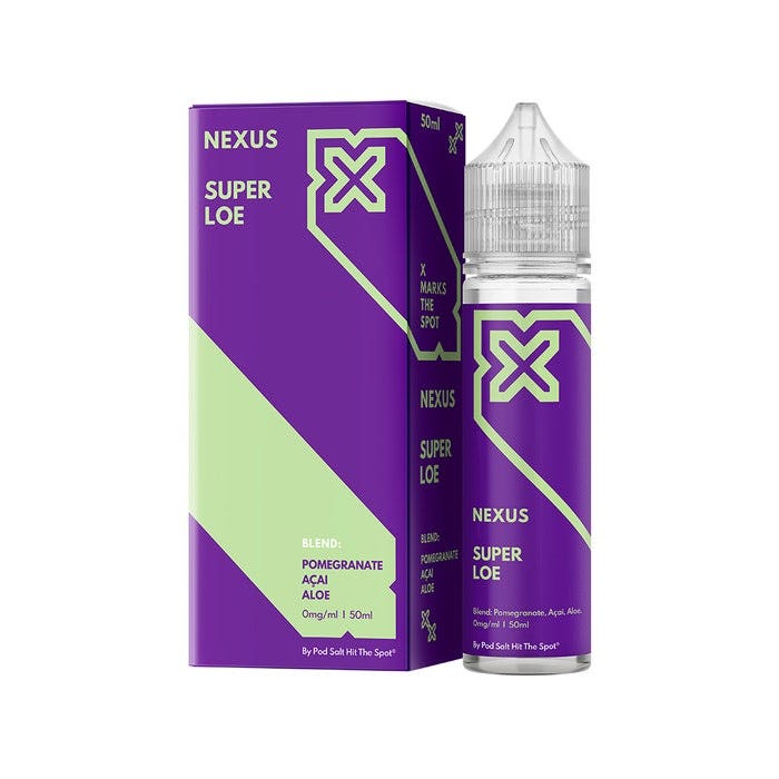 Pod Salt Nexus 50ml E-Juice Shortfill - 0mg