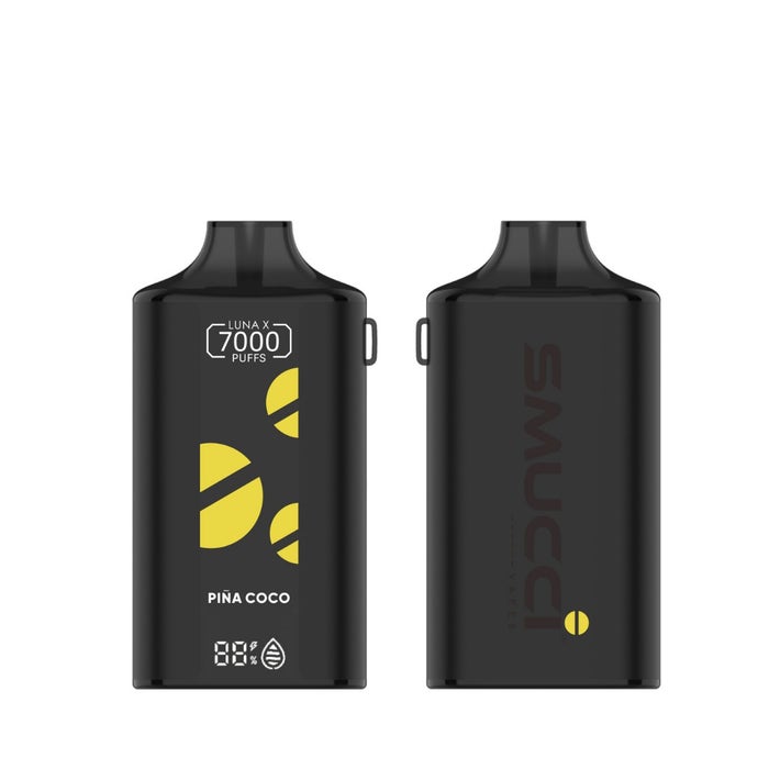 Smucci Vapes Luna X 7000 Puffs Disposable Vape Device Smucci Vapes Luna X 7000 Puffs Disposable Vape Device