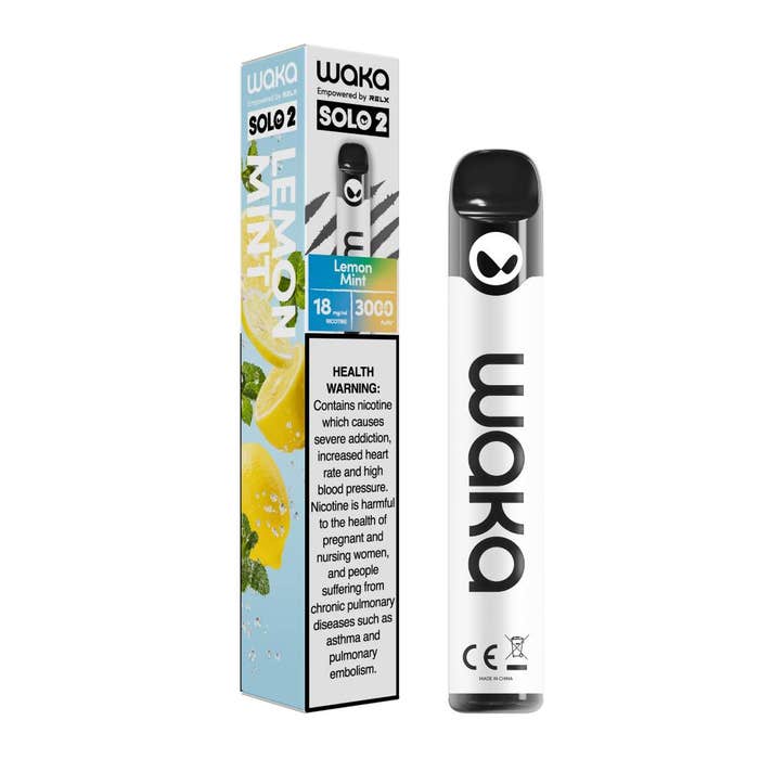 Waka Solo 2 3000 Puffs Disposable Vape Device Waka Solo 2 3000 Puffs Disposable Vape Device