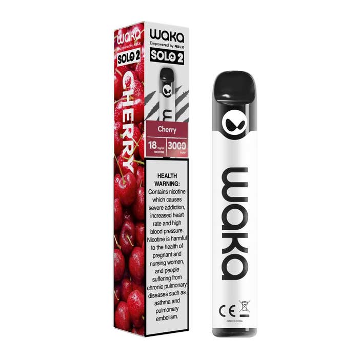 Waka Solo 2 3000 Puffs Disposable Vape Device Waka Solo 2 3000 Puffs Disposable Vape Device