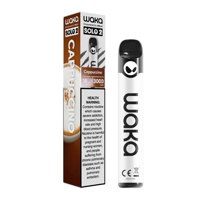 Waka Solo 2 3000 Puffs Disposable Vape Device Waka Solo 2 3000 Puffs Disposable Vape Device